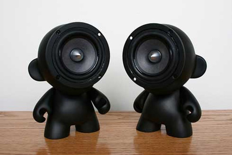 Cặp loa hình gấu đáng yêu.