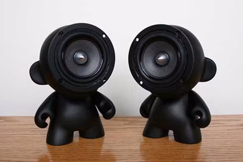 Cặp loa hình gấu đáng yêu.