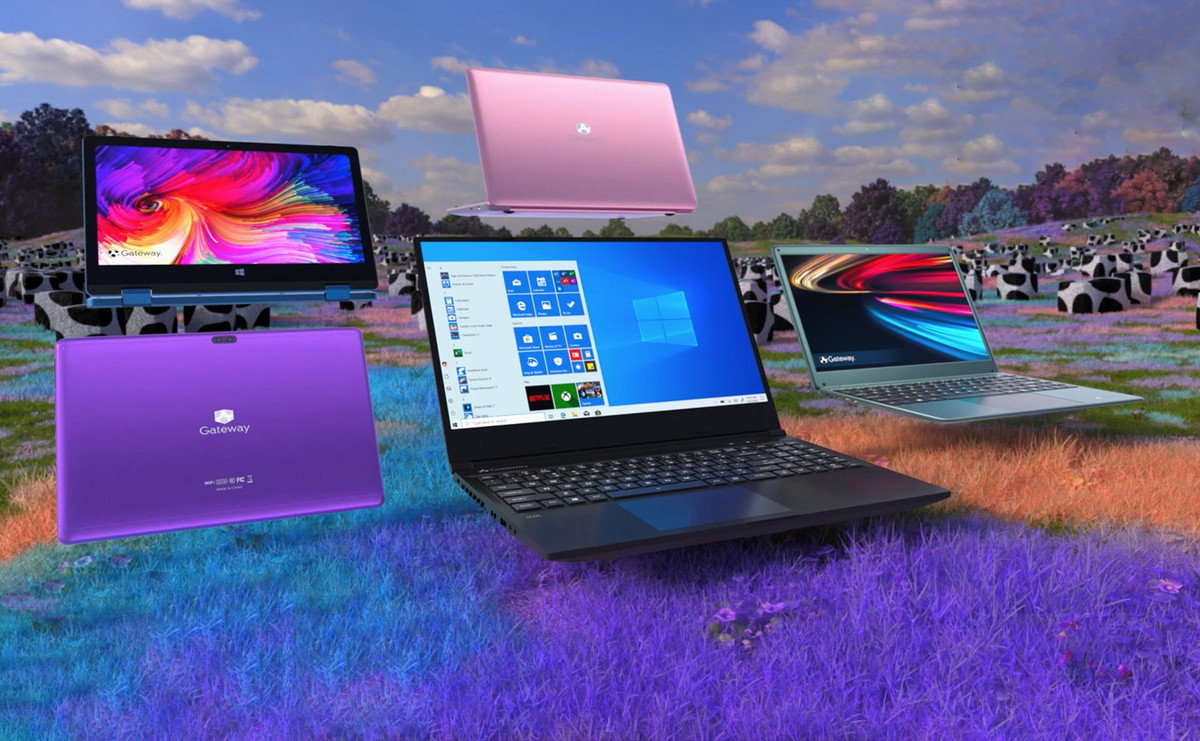 Sau 5 năm biến mất, thương hiệu máy tính Gateway cùng biểu tượng đốm bò sữa quen thuộc đã tái xuất thị trường công nghệ nhờ quan hệ đối tác mới với Walmart.
