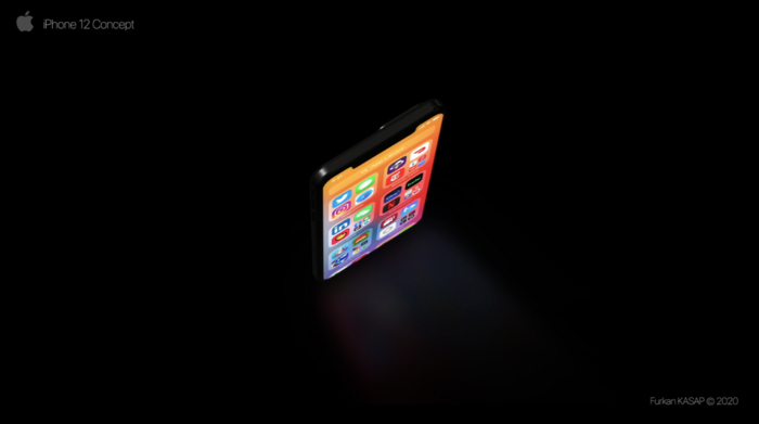 Tuy nhiên hàng loạt concept video iPhone 12 vẫn ngày ngày xuất hiện, độc đáo, mới lạ mà Apple có thể "vay mượn" để dùng cho những thế hệ iPhone sau này của họ. Và mới đây nhất là concept iPhone 12 với màn hình phụ đầy táo bạo của nhà thiết kế có tên Furkan Kasap.
