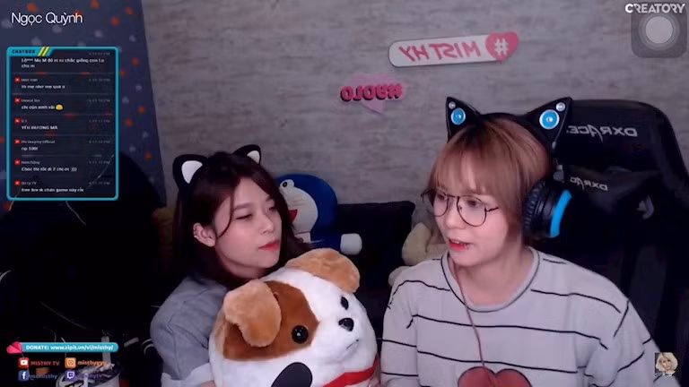 Dù chưa từng công khai về mối quan hệ, mỗi lần xuất hiện trên livestream, MisThy và Diệp Anh luôn dành được rất nhiều cảm tình từ phía người hâm mộ.