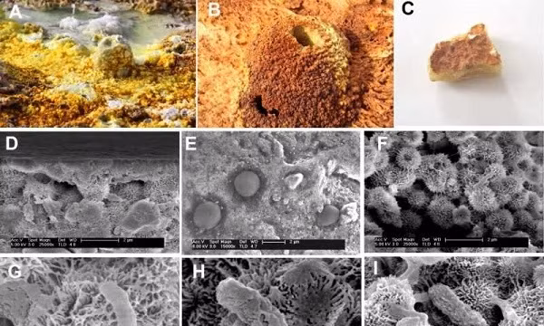 Tháng 9/2019, các nhà địa hóa học – sinh học vũ trụ Tây Ban Nha công bố đã tìm thấy một vi khuẩn "điên rồ" sống trong môi trường nước muối siêu bão hòa cực mặn và giàu tính axit, sôi sùng sục này (89 độ C).
