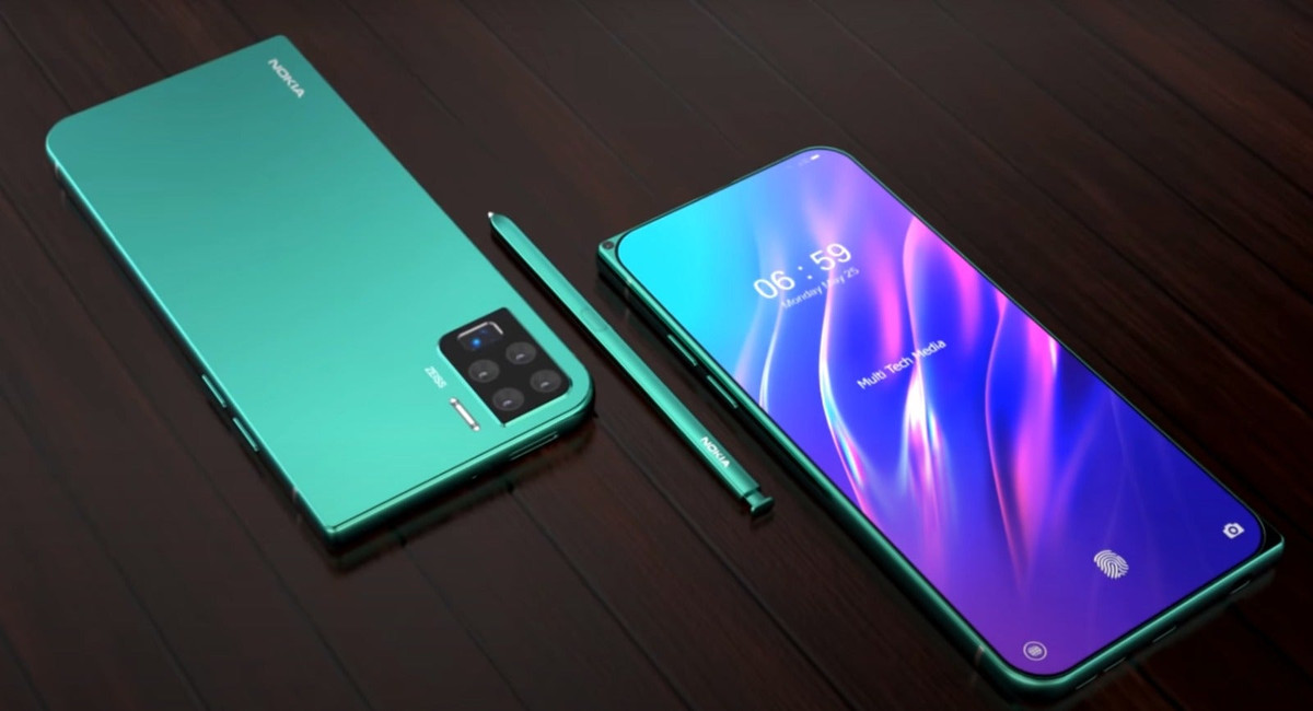 Không chỉ có hình chiếc lá đặc trưng, cạnh trái cùng viền cạnh màn hình sẽ mềm mại hơn khi được bo cong, tương tự Nokia N9.