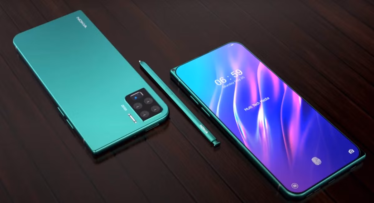 Không chỉ có hình chiếc lá đặc trưng, cạnh trái cùng viền cạnh màn hình sẽ mềm mại hơn khi được bo cong, tương tự Nokia N9.