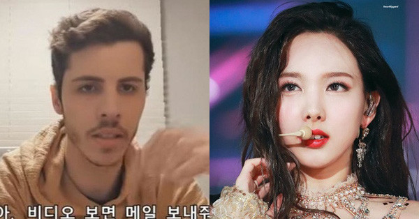 Người này thừa nhận đã tiếp cận Nayeon trong chuyến bay đưa Twice từ Nhật Bản trở về Hàn Quốc, sau đó cố gắng tìm cách gửi cho cô những bức thư tình. Người này thậm chí còn đến Hàn hai lần, tìm tới tận trụ sở JYP chỉ để được gặp Nayeon.