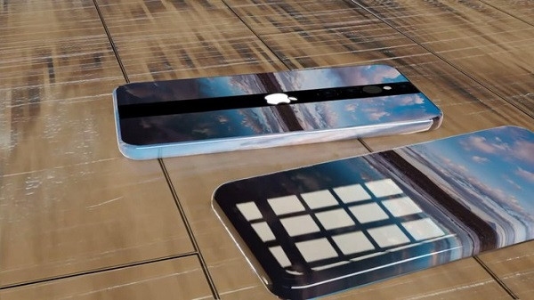 Trong video, iPhone 13 xuất hiện với thiết kế vát phẳng tương tự như những rò rỉ gần đây về thế hệ iPhone 12. Tuy nhiên điều khác biệt nằm ở thiết kế màn hình độc đáo.