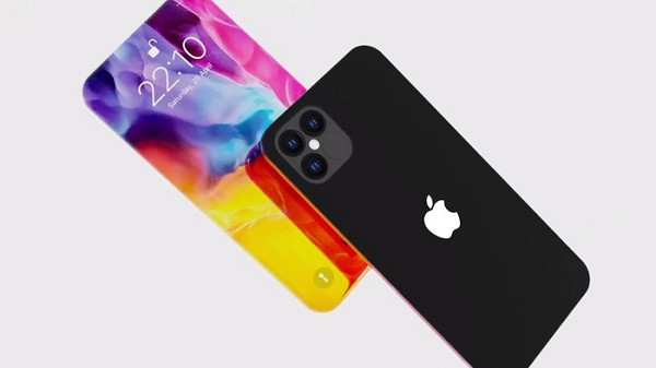 Đây là một chiếc iPhone với màn hình cong bao lấy cả 4 cạnh vuông vức đẹp mê hồn.