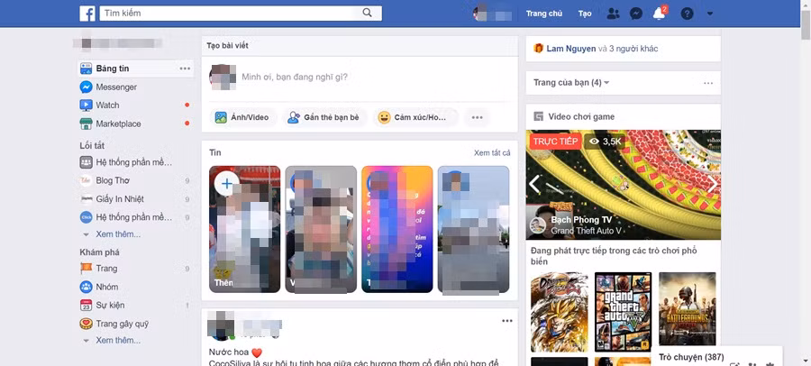 Với bản cập nhật mới này, giao diện cũ với thanh điều hướng màu xanh dương sẽ hoàn toàn biến mất. Thay vào đó thanh công cụ tích hợp các phím chức năng ở trên.