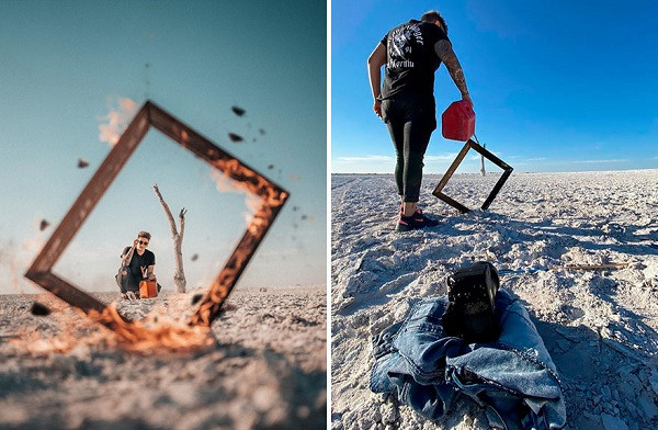 Gợi ý không tồi cho style chụp ảnh trên bãi biển mà vẫn cool ngầu.