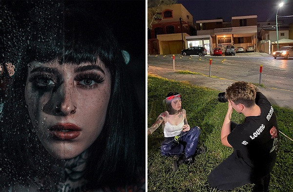 Chỉ cần có gu thẩm mỹ thì bãi cỏ ven đường cũng trở thành background hoàn hảo cho những shoot hình.