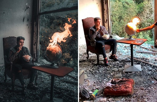 Nhiếp ảnh gia nổi tiếng người Mexico – Ohami mới đây đã quyết định ''tự bóc mẽ'' hậu trường khó đỡ sau loạt ảnh sống ảo nghìn like của mình trên mạng xã hội.