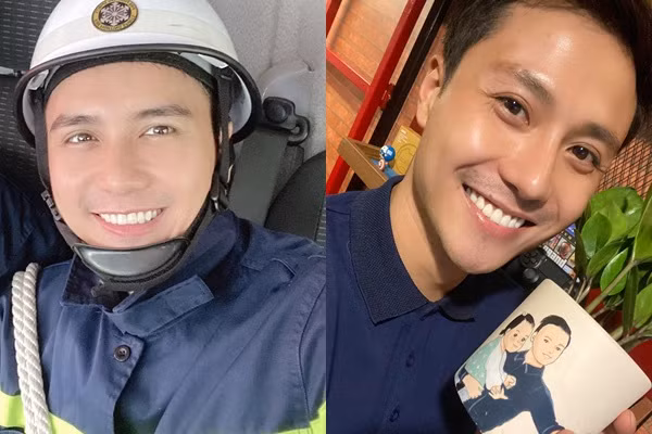 Diễn viên Mạnh Quân (ảnh trái) và Thanh Sơn thường xuyên được so sánh về ngoại hình. Khán giả cho rằng họ giống nhau từ các đường nét trên khuôn mặt đến nụ cười. Trong một bài phỏng vấn, Thanh Sơn từng chia sẻ anh bị nhiều người nhầm với đồng nghiệp. Khi Mạnh Quân đóng vai bạn trai của My Sói trong Quỳnh búp bê, không ít khán giả nhắn tin hỏi thăm Thanh Sơn. Ảnh: FBNV.