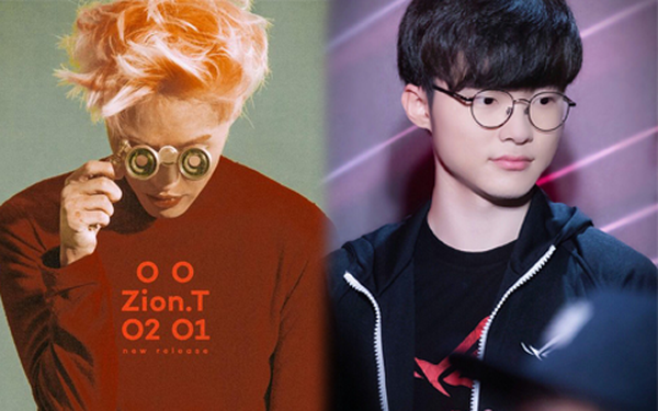 Zion.T mới đây cũng đã gia nhập vào dàn fan hùng hậu của Quỷ vương Faker.