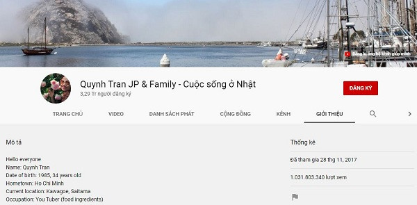 Ở phần thống kê số liệu của kênh có thể thấy, mẹ con Quỳnh Trần - bé Sa đã sở hữu khoảng 600 video ẩm thực với đa dạng các món ăn và cách chế biến. Theo đó, mỗi video thu hút khoảng vài triệu đến vài chục triệu lượt xem, tổng cộng đạt hơn 1 tỷ lượt xem.