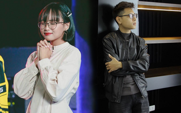 Trước khi công khai tình cảm, cả hai nhiều lần bị bắt gặp ''thả thính'' nhau qua lại trên mạng xã hội. Khoảng cách về địa lý khá lớn khi người ngoài Bắc kẻ trong Nam, chuyện tình của cặp đôi càng khiến người hâm mộ ngưỡng mộ.