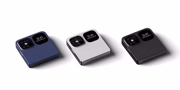 Theo hình dung của EverythingApplePro, phiên bản điện thoại màn hình gập có thiết kế gần giống như dòng iPhone 11 Pro và iPhone 11 Pro Max hiện nay. Tuy nhiên có thiết kế gập ngang ấn tượng.