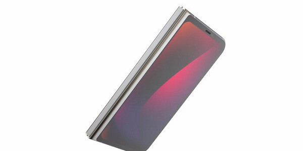 Ở concept này, thiết kế khá giống Galaxy Fold của Samsung cho phép người dùng gập điện thoại nhỏ gọn hơn như phiên bản điện thoại thông thường nhưng vẫn có thể nhận được thông báo với màn hình bên ngoài.