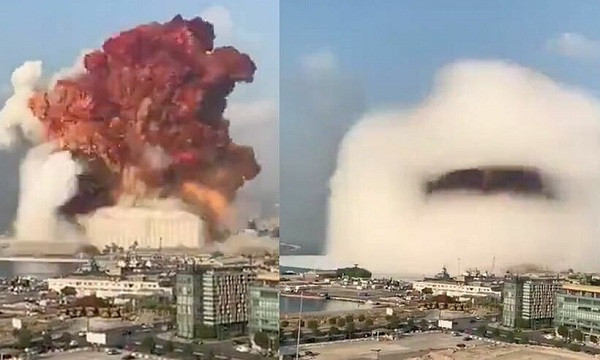 Đây được xem là thảm kịch của thế giới nói chung và thủ đô Beirut, Lebanon nói riêng. Hình ảnh cho thấy sức công phá của vụ nổ này thảm họa đến mức nào.