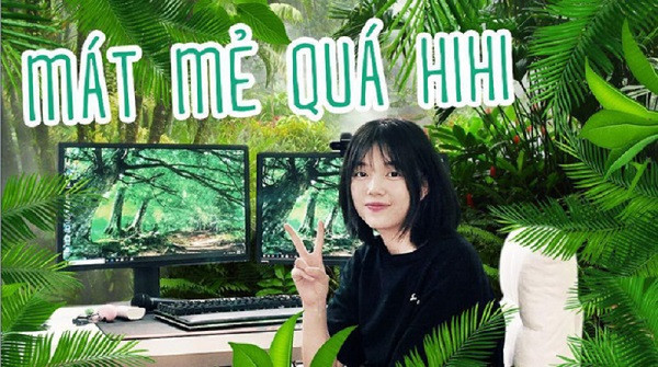 Chẳng kém cạnh đồng nghiệp nào, độ chịu chơi của hot streamer Linh Ngọc Đàm cũng khiến không ít game thủ choáng váng. Cô nàng lựa chọn bộ xử lý Intel Core i9-9700K, RAM Corsair Vengeance 16GB 3.000 MHz, SSD Samsung Evo 256GB, HDD Western Digital Blue 1TB, VGA Geforce GTX 1080 Ti, mainboard Z390,...nằm trong case Sama Pharagon.