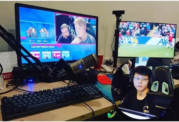 Để phục vụ cho công việc streamer và caster các giải đấu, game thủ Bomman - ''người ấy'' của MC Minh Nghi lựa chọn dàn máy gồm bộ xử lý AMD Ryzen 5 3600U, RAM Galax Gamer II DDR4 16 GB2.666MHz, SSD Galax Gamer L S11 240GB, HDD Western Blue 1TB, VGA MSI RTX 2060 Super Ventus OC và GTX 1060, mainboard MSI B450 TOMAHAWK MAX,...