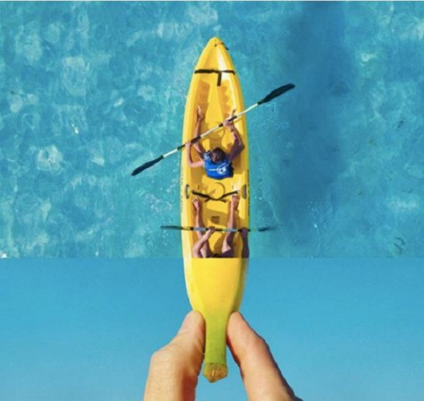 Cảm hứng liên quan đến việc ghép hình ảnh đồ ăn với các vật dụng hàng ngày đến với Stephen từ năm 2014 khi anh đang đứng trước toà nhà Empire State Builiding và trong tay cầm một trái chuối.