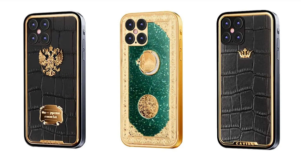 Với những chiếc điện thoại sang chảnh đặt trước này, người dùng có thể tùy ý lựa chọn trang trí mặt lưng theo sở thích cá nhân như dát thêm vàng, mặt lưng da hay nạm thêm bất kỳ thứ gì khác.