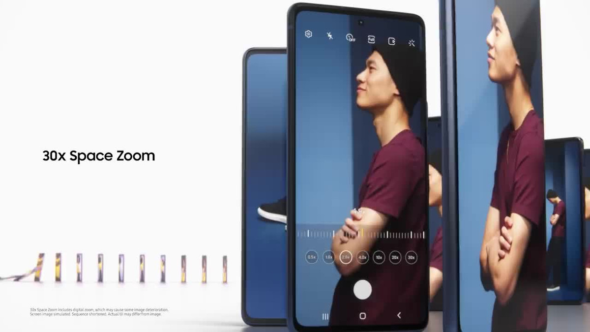 Tuy nhiên, màn hình của máy là dạng 2,5D thay vì 3D như trên các smartphone cao cấp của Samsung, nên viền màn hình khá dày.