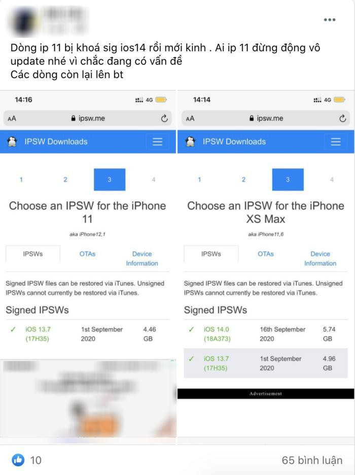 Một bộ phận người dùng iPhone 11 gặp tình trạng khóa máy hay máy ''chết lâm sàng'' khi cập nhật phiên bản mới, thậm chí lên tiếng cảnh báo các iFan ''đừng động vào update''.