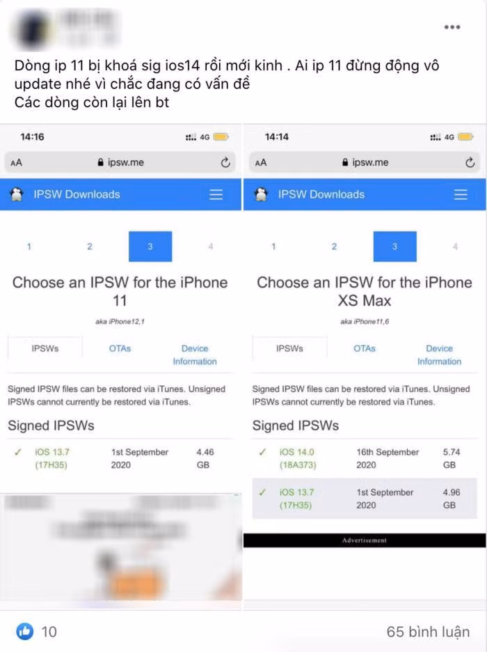 Một bộ phận người dùng iPhone 11 gặp tình trạng khóa máy hay máy ''chết lâm sàng'' khi cập nhật phiên bản mới, thậm chí lên tiếng cảnh báo các iFan ''đừng động vào update''.