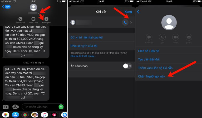 Sau khi kích hoạt, ứng dụng Tin nhắn sẽ có thêm phần Người gửi không xác định, là nơi chứa các tin nhắn từ người gửi không nằm trong danh bạ, bao gồm tin nhắn rác. Bên cạnh đó, bạn cũng có thể chặn hoàn toàn tin nhắn từ người gửi cụ thể bằng cách chọn vào số liên lạc rồi nhấn Chặn người gọi này.