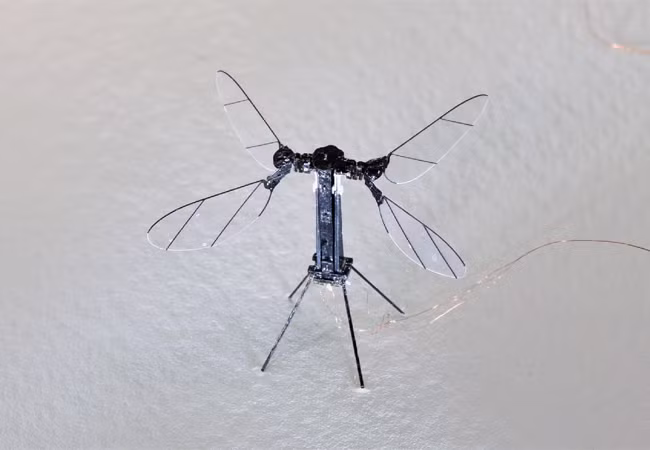 Trước đó, đã từng có nhiều phiên bản robot côn trùng được sáng tạo với các mục đích khác nhau. Năm 2019, RoboBee - chiếc máy cỡ nhỏ (chỉ ngang một chiếc kẹp giấy) chạy bằng pin năng lượng mặt trời với khả năng bay bằng cách vỗ cánh từng khiến giới khoa học công nghệ xôn xao.