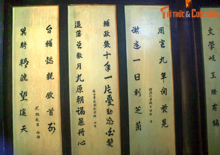 Sự nghiệp văn chương của ông Tuy Lý vương được ghi vào trong tất cả sách văn học sử của nước nhà và trong các bộ từ điển danh nhân Việt Nam xuất bản trong mấy chục năm qua, tiêu biểu là bộ "Từ điển văn học" ấn hành vào năm 1984.