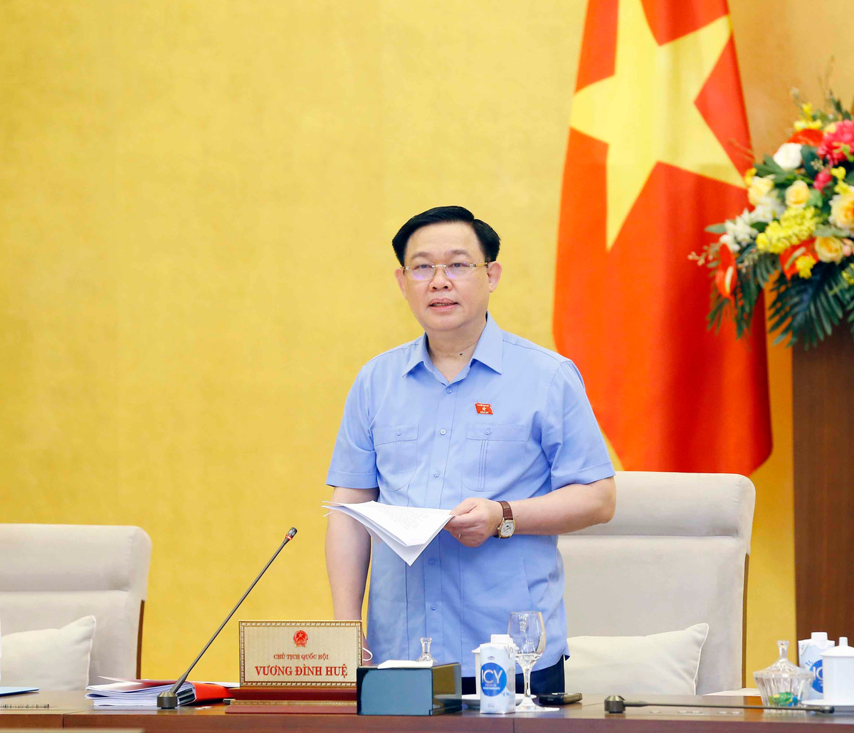 Hoi nghi toan quoc tong ket cong tac bau cu Quoc hoi khoa XV dien ra truc tuyen