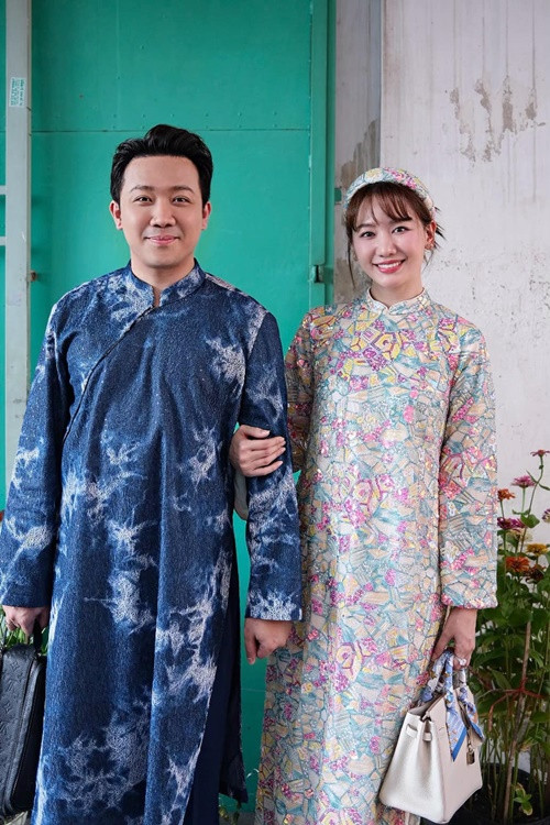 Bị đồn có hợp đồng hôn nhân, gần đây, vợ chồng Trấn Thành một lần nữa lên tiếng. Ảnh: FBNV.