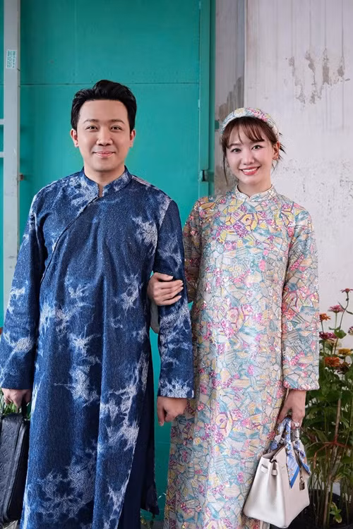 Bị đồn có hợp đồng hôn nhân, gần đây, vợ chồng Trấn Thành một lần nữa lên tiếng. Ảnh: FBNV.