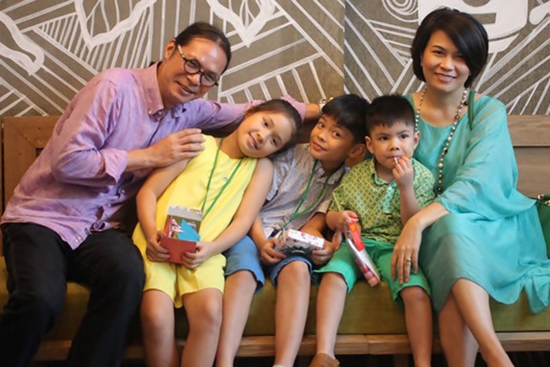 Trần Lực có hai cậu con trai (Bờm và Bách) và cô con gái tên Bông với người vợ thứ ba. Ảnh: An Ninh Thủ Đô.