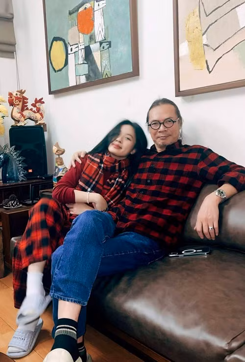 Con gái đạo diễn Trần Lực ra dáng thiếu nữ. Ảnh: FBNV.