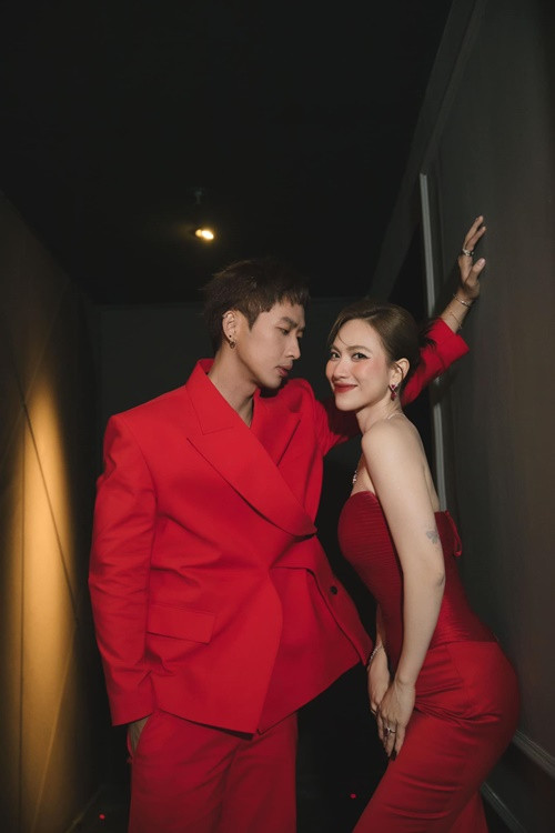 Trong phim Tết 2024 Mai của Trấn Thành, Phương Anh Đào và Tuấn Trần có cảnh nóng. Ảnh: FBNV.