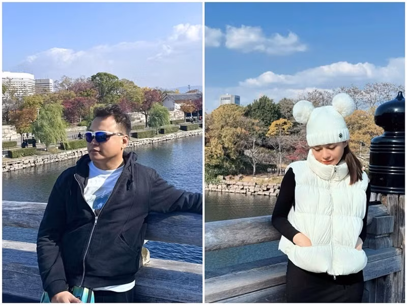 Cặp đôi đi ăn bò Kobe, ngắm lá vàng ở đất nước mặt trời mọc.