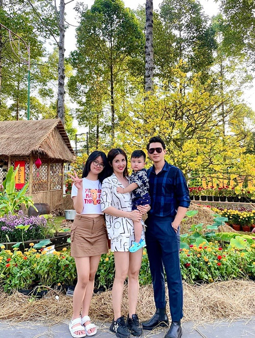 Thảo Trang và Quang Pháp có một cậu con trai chung.