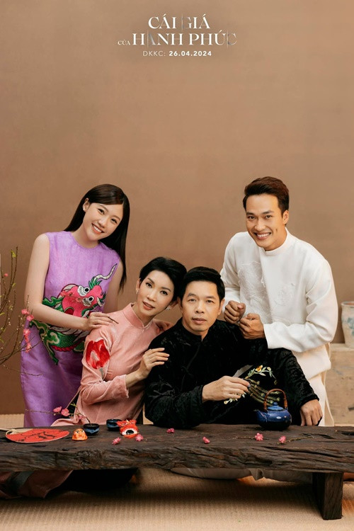 Cái giá của hạnh phúc do Xuân Lan sản xuất, dự kiến ra rạp vào tháng 4. Ảnh: FBNV.