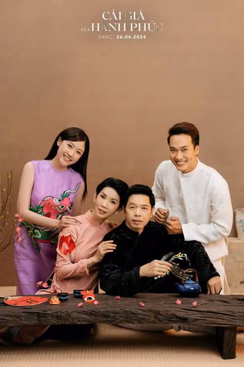 Cái giá của hạnh phúc do Xuân Lan sản xuất, dự kiến ra rạp vào tháng 4. Ảnh: FBNV.