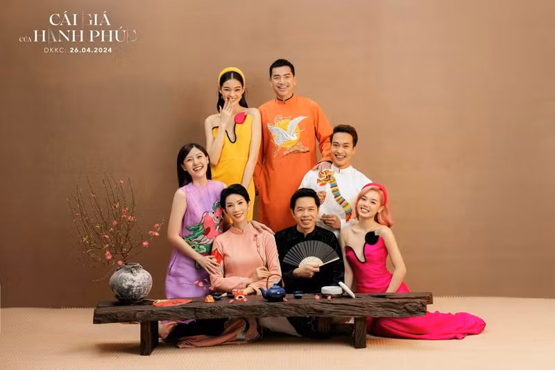 Vì đóng phim Cái giá của hạnh phúc sau Mai, Uyển Ân phải nối tóc cho vai diễn nữ tính. Ảnh: FBNV.