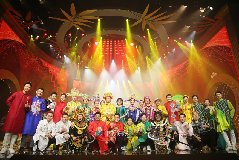 Nhiều gương mặt mới tham gia Táo quân 2024 như Thanh Hương, Tú Oanh… Ảnh: VTV.