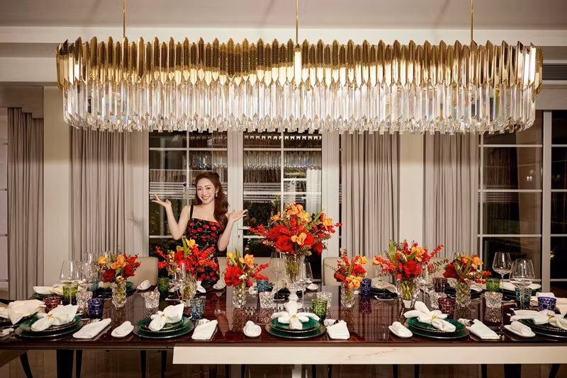 Lý Thùy Chang sống sang chảnh bên chồng.