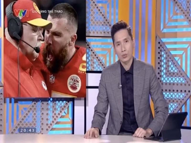 To am cua BTV Quoc Khanh ben vo dep, con xinh