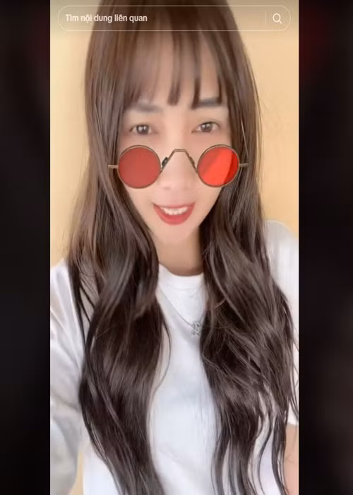 Vào ngày trước khi mất, Thủy Phạm vẫn đăng tải clip của bản thân trên TikTok. Ảnh chụp màn hình.