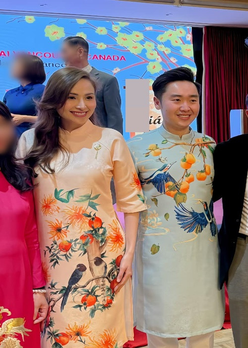 Diễm Hương và Thanh Duy tham gia một sự kiện vào đầu tháng 2.