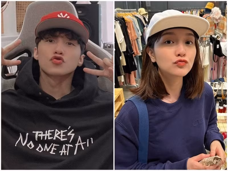 Sơn Tùng M-TP và Hải Tú được nhận xét có tướng phu thê. Ảnh: FBNV.