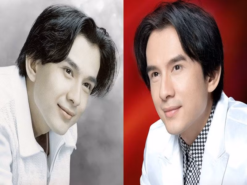 Khi bước chân vào showbiz, Đan Trường được chú ý vì giọng hát ngọt như mía lùi và gương mặt thư sinh. Ảnh: FBNV.
